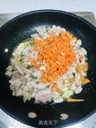 ￼￼蒸茄花肉末步骤6