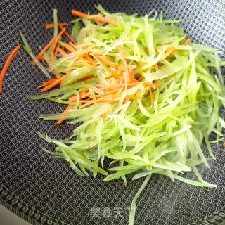 椒香莴苣丝步骤6