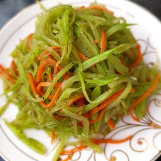 椒香莴苣丝步骤9