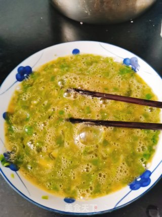 青椒煎鸡蛋步骤7