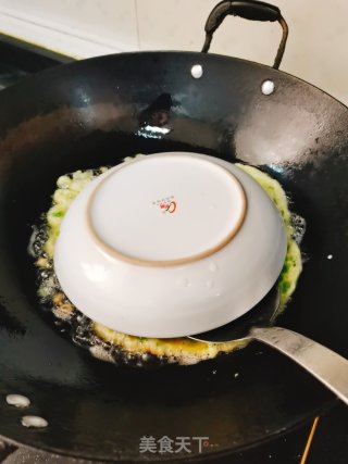 青椒煎鸡蛋步骤11