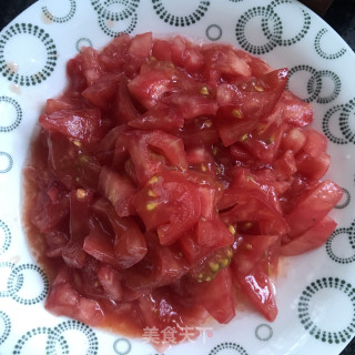 番茄炒虾仁滑蛋步骤4