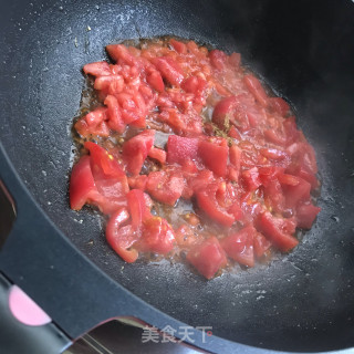 番茄炒虾仁滑蛋步骤7