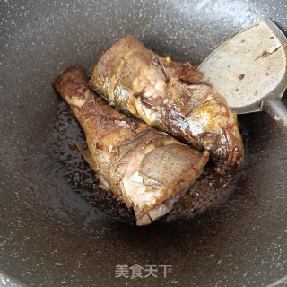 家常烧鲈鱼步骤8
