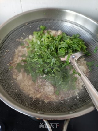 肉末笋叶小豆腐步骤10