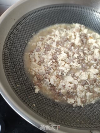 肉末笋叶小豆腐步骤8