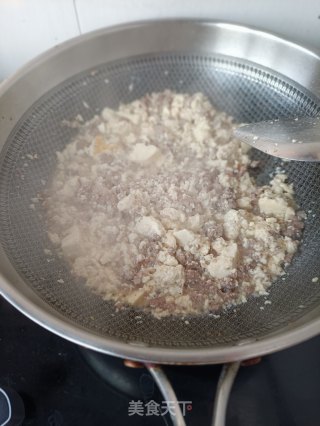肉末笋叶小豆腐步骤9