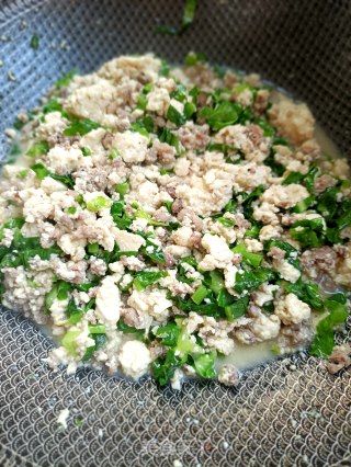 肉末笋叶小豆腐步骤11