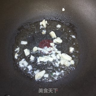 奶白菜炒蘑菇步骤4