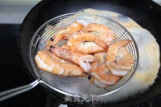 避风塘酥脆虾步骤4