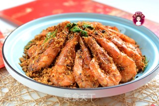 避风塘酥脆虾步骤13