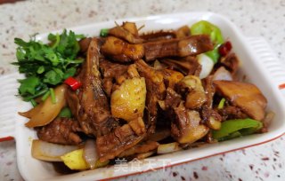 笋干焖鸡步骤18