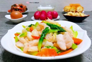 #清淡美食#芦笋炒虾仁步骤15