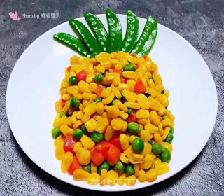 #清淡美食#时蔬炒玉米步骤10