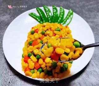 #清淡美食#时蔬炒玉米步骤12
