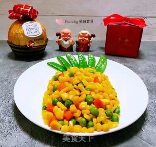 #清淡美食#时蔬炒玉米步骤13