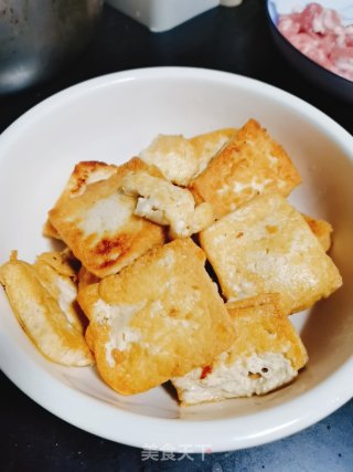 家常香葱豆腐，特别下饭哦步骤8