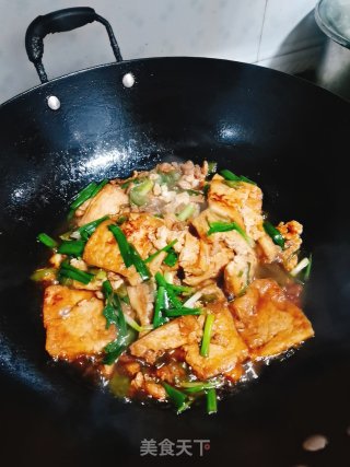 家常香葱豆腐，特别下饭哦步骤19