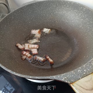 腊肉炒平菇步骤6