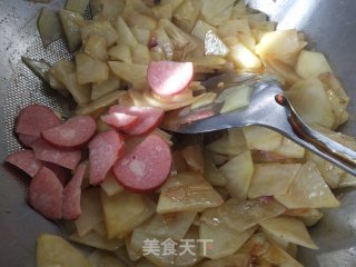 蚝油土豆片步骤4