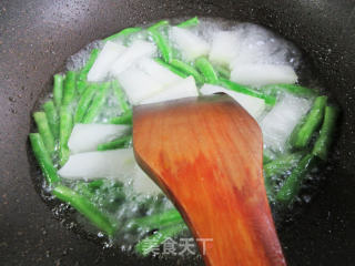 四季豆炒冬瓜步骤4