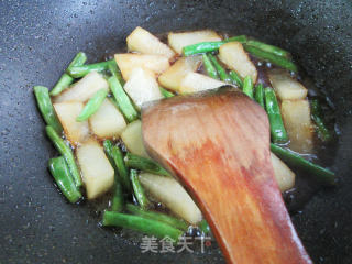 四季豆炒冬瓜步骤8