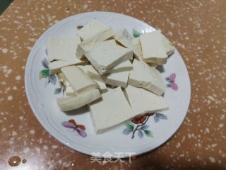 红烧豆腐虾仁步骤2