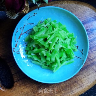 山茶油炒苦瓜步骤12