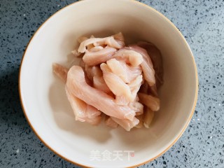 低卡美味的芦笋鸡丝步骤5