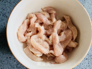 低卡美味的芦笋鸡丝步骤8