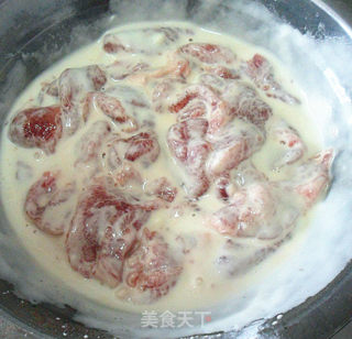 清淡美食——荔枝咕咾肉步骤3