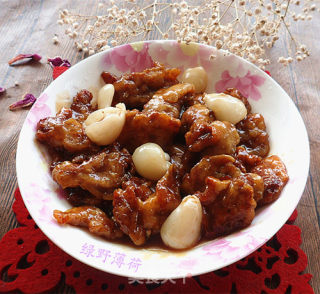 清淡美食——荔枝咕咾肉步骤9