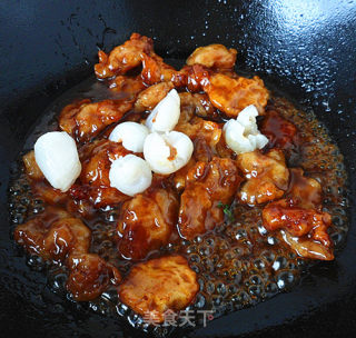 清淡美食——荔枝咕咾肉步骤8