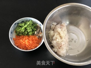 蔬菜真鳕鱼饼步骤4