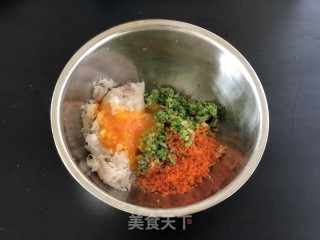 蔬菜真鳕鱼饼步骤5