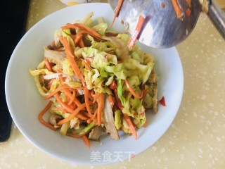 家常炒牛肚步骤8