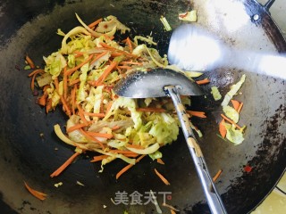 家常炒牛肚步骤6