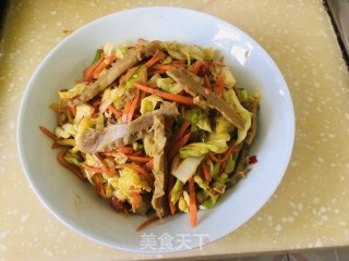 家常炒牛肚步骤9