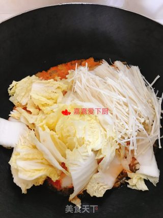 泡菜肥牛步骤4