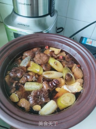 鸡汤红薯粉条步骤1