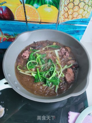 鸡汤红薯粉条步骤8