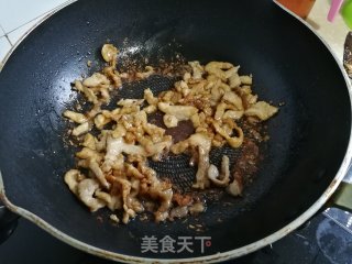 西葫芦炒肉片步骤3