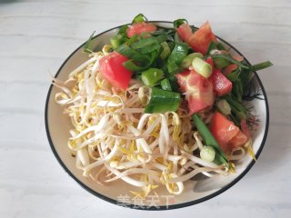 西红柿炒豆芽步骤1