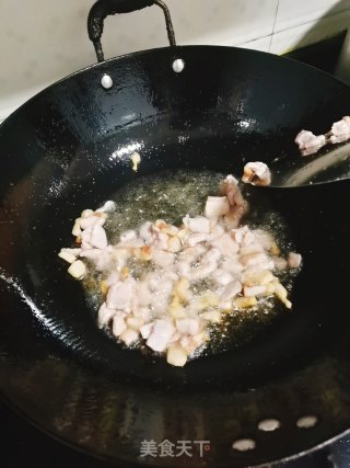 青椒炒圆白菜步骤6