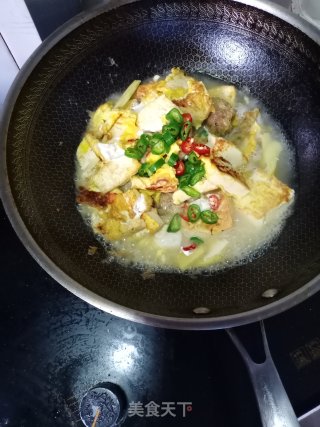 豆腐煮肉饼步骤12
