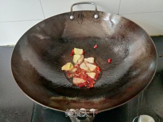 砂锅猪肉炖粉条步骤4