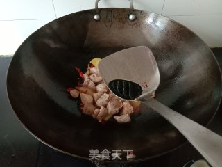 砂锅猪肉炖粉条步骤7