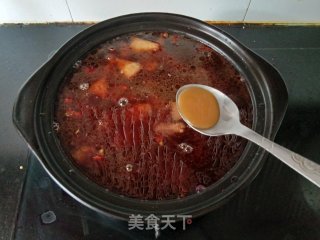砂锅猪肉炖粉条步骤12