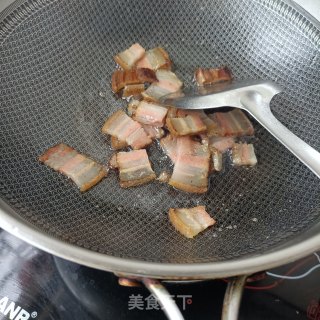 芹菜胡萝卜炒腊肉步骤9