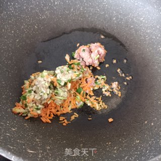 肉糜芹菜胡萝卜焖菜步骤6